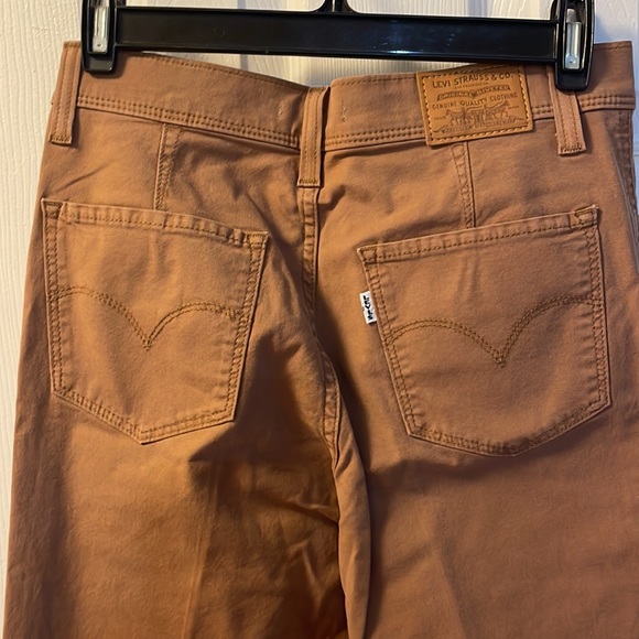 LEVI'S 724 WOMEN'S HIGH RISE STRAIGHT CROP JEANS - Picture 4 of 4